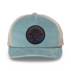 Corduroy Trucker (Sky/Ivory)