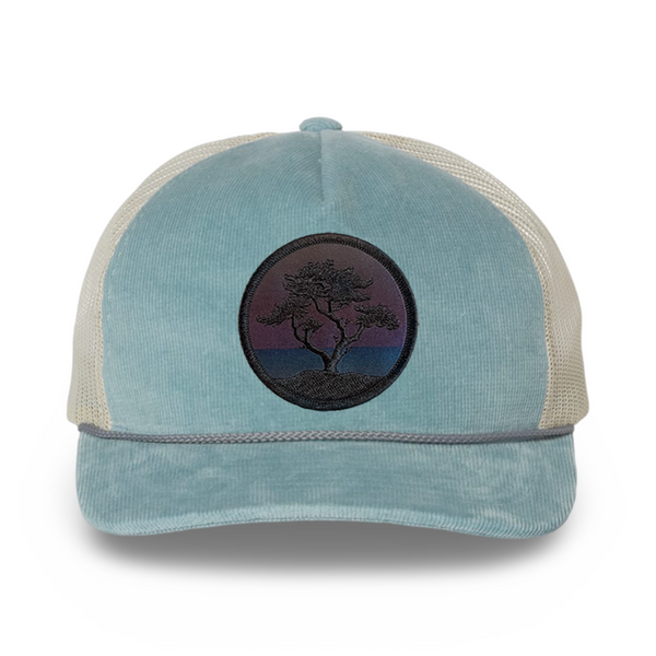 Corduroy Trucker (Sky/Ivory)