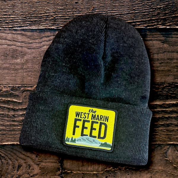 West Marin Feed Beanie (Charcoal)
