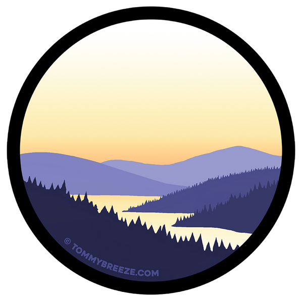 Lakeview Sticker