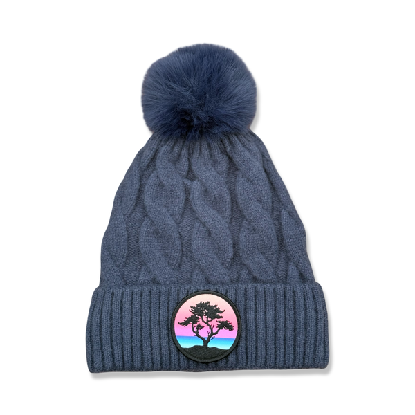 Faux Pom Beanie