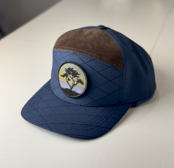 Blackout Cypress Quilted Thermal Hat (Navy)