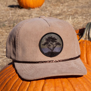Blackout Cypress Corduroy Rope Hat (Sand/Brown)