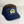 Navy blue cap with brown visor and tree emblem on a white background