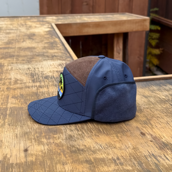 Quilted Thermal hat with Cypress Design