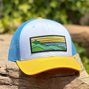 Gold Ridgecrest Trucker (White/Sun/Ocean)