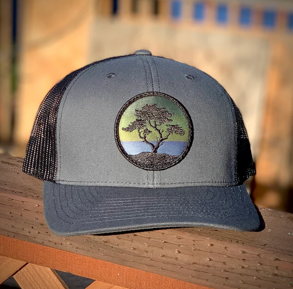 Blackout Cypress Curved-Brim Trucker (Charcoal/Black) – Tommy Breeze