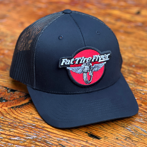 Fat Tire Flyer Trucker Hat (Black)