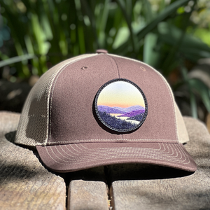 Lakeview Curved-Brim Trucker (Brown/Sand)