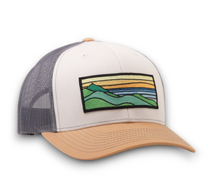 Orange Ridgecrest Trucker (Ivory/Clay/Steel)