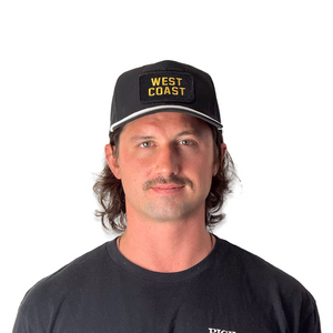 West Coast Rope Hat (Black/White)