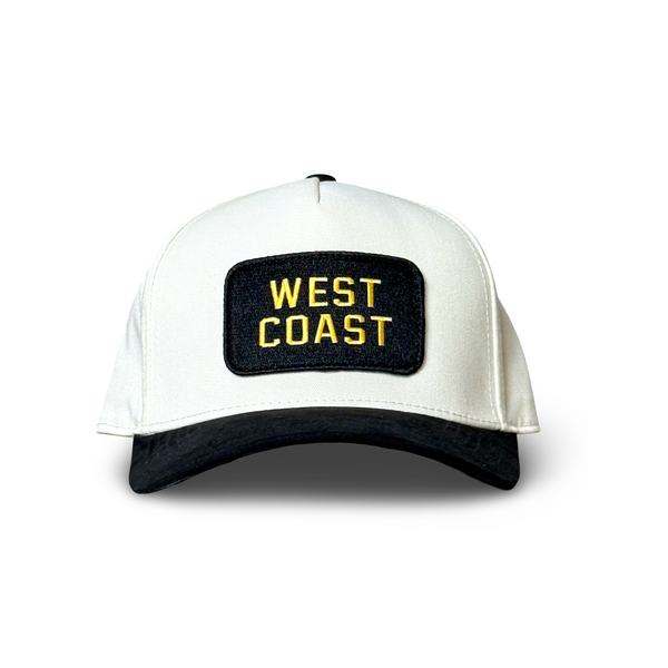 帽子 Radiall west coast tam West Coast Curved-Brim Snapback (Ivory/Black) – Tommy Breeze