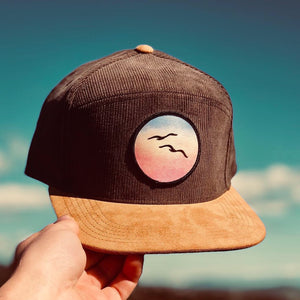 Birds Corduroy Camper (Brown/Clay)