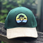 Suede Brim Hiker (Green) with Cypress Patch