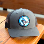 Blue Jays Lacrosse Curved-Brim Trucker (Charcoal/Black)