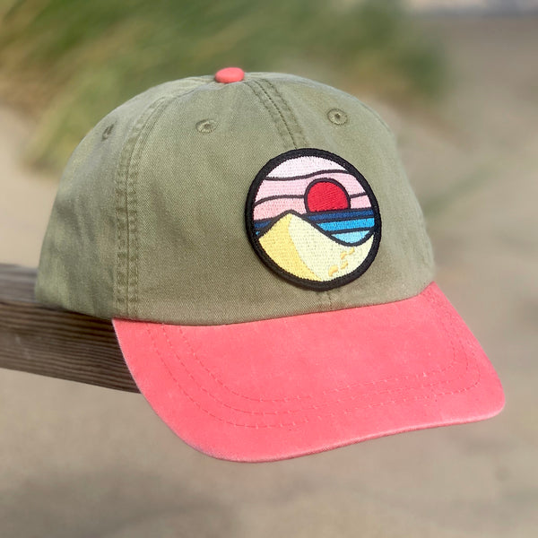 Beach Day Soft-Top (Khaki/Rose)