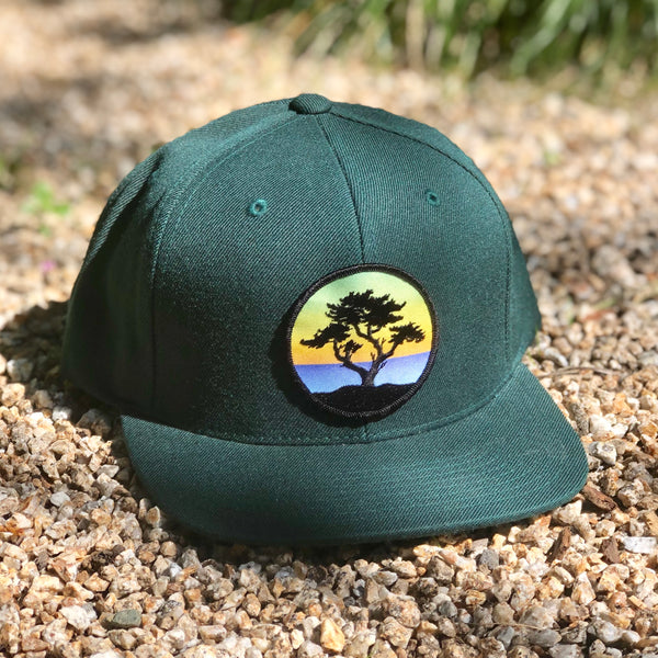 Cypress Flat-Brim Snapback (Forest)