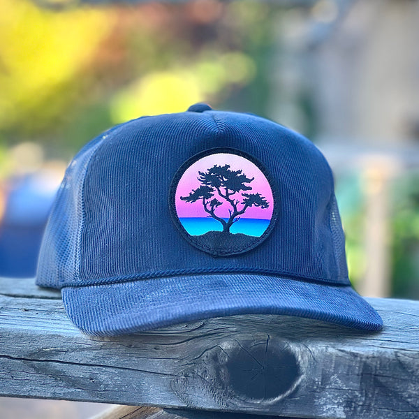 Sundown Cypress Corduroy Trucker (Navy)