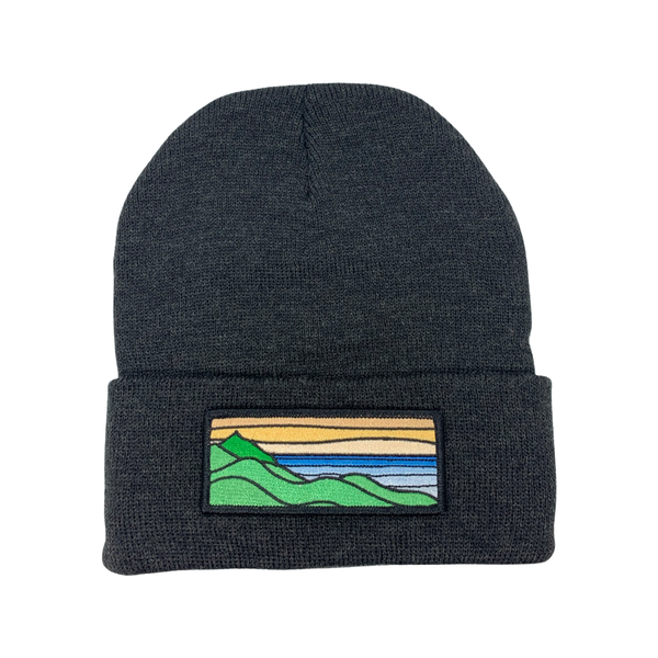 Orange Ridgecrest Classic Beanie (Charcoal)