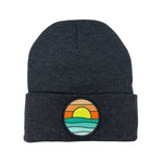 Classic Beanie (Charcoal) with Serenity Patch