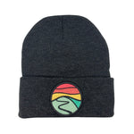 Classic Beanie (Charcoal) with Hilltop Patch