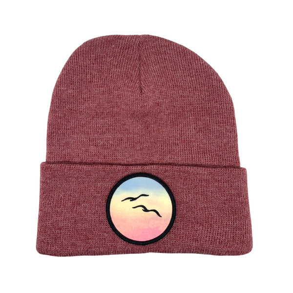 Birds Classic Beanie (Blush)