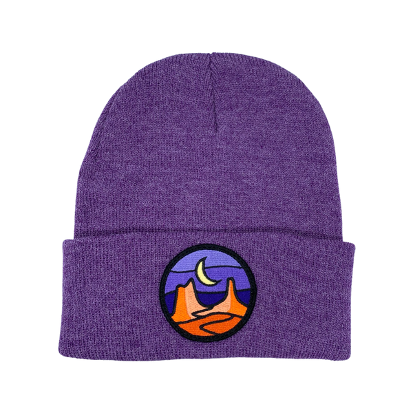 Desert Classic Beanie (Violet)