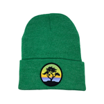 Classic Beanie (Green) with Cypress Patch