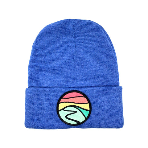 Classic Beanie (Ocean) with Hilltop Patch