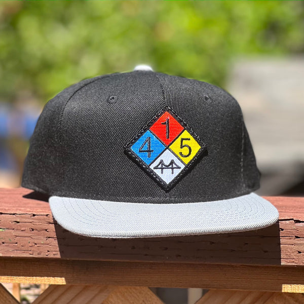 415 Kids’ Snapback (Black/Stone)