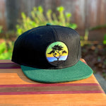 Kids’ Snapback (Black/Green) with Cypress Patch