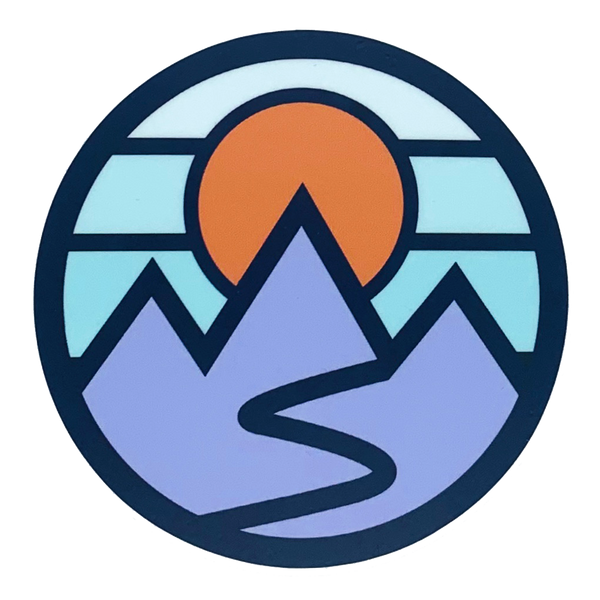 Mountains Sticker