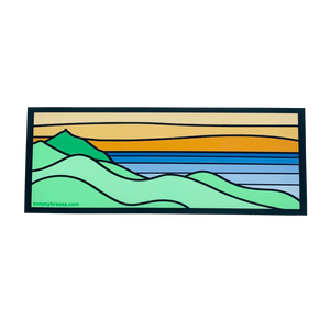 Ridgecrest Sticker (Orange)