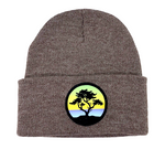 Classic Beanie (Brown) with Cypress Patch