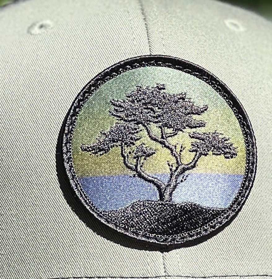 Blackout Cypress patch hat